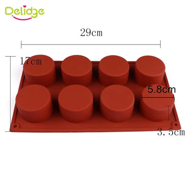 3D Round Silicone Mold